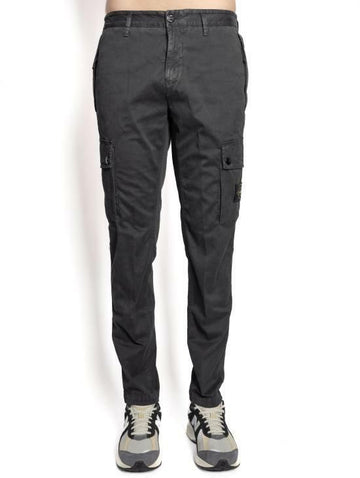 STONE ISLAND 303L1 オールドエフェクトストレッチブロークンツイルパンツ 8115303L1 A0129 142785866 [P]
