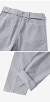 LEMAIRE Hose Twist Belted Denim 129861454 [P]