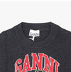 Ganni Wool Blend Logo Knit Vest 151506747 [P]