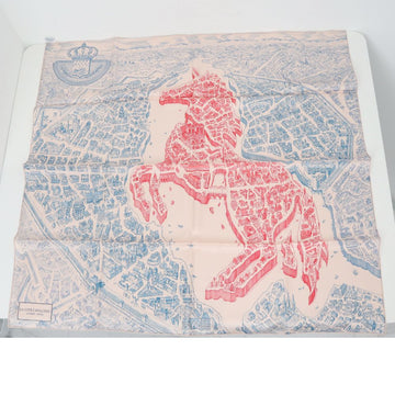 HERMES La Cité Cavalière Schal 90 160243107 [P]