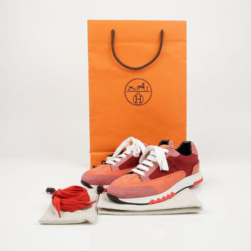 Hermes H192212Z Trail Sneakers Size 39 159023288 [P]