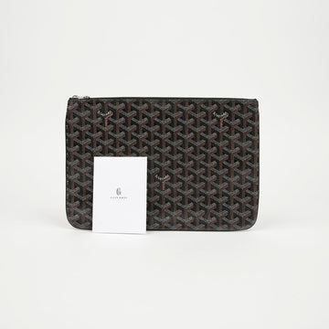 Goyard Sena MM Clutch Black 159885211 [P]