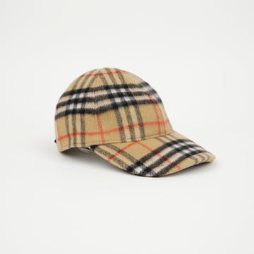 BURBERRY ヴィンテージチェックウールキャップ 159885345 [P]