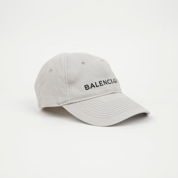 Balenciaga Logo Embroidered Baseball Cap Size L 159885408 [P]