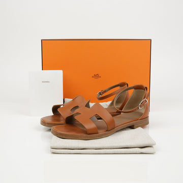 HERMES Sohle Sandalen Gold 159886929 [P]