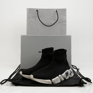 Balenciaga Speedrunner 2.0 Graffiti Sneakers 617196 159887202 [P]