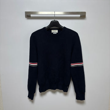 THOM BROWNE ミラノステッチ アンベント ニット ネイビー 160254341 [P]