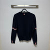 THOM BROWNE Milano-Stitch Amvent Pullover Navy 160254341 [P]