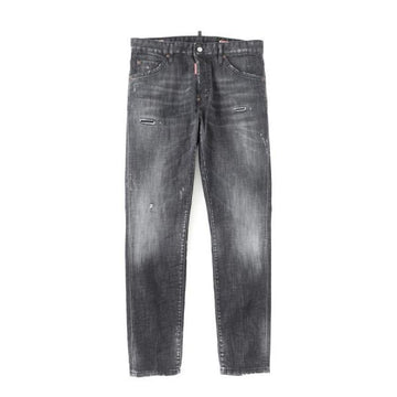 Dsquared2 Distressed Loose Twisted Jeans with Logo Patch 156857361 [P]