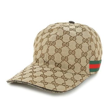 GUCCI 26 GG Canvas Baseball Cap 156891051 [P]