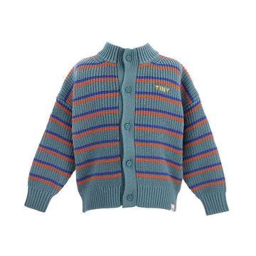 Tiny Cottons Cardigan AW24-276 P13 Stripe Kids Cardigan 123761079 [P]
