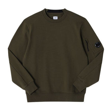 CP COMPANY Diagonale Linse Wappen Herren Sweatshirt 18CMSS023A 005086W 683 128823550 [P]