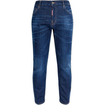DSQUARED2 ブルーウオッシュドスリムツイストジーンズ 156983735 [P]
