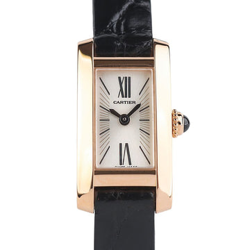 CARTIER Damenarmbanduhr Tank Allongée von 18K Roségold 37559-2 160279502 [P]
