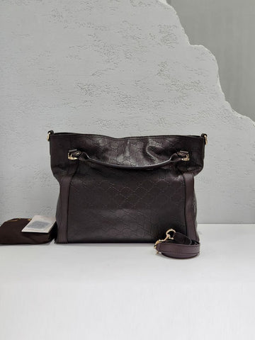 GUCCI Interlocking Sima Sima Tote und Schulter Tasche 323675 160279987 [P]