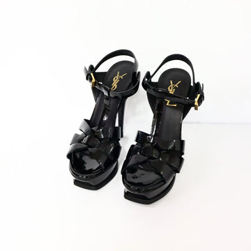 SAINT LAURENT トリビュート ペイデント プラットフォーム ヒール サンダル 36/230 160280216 [P]