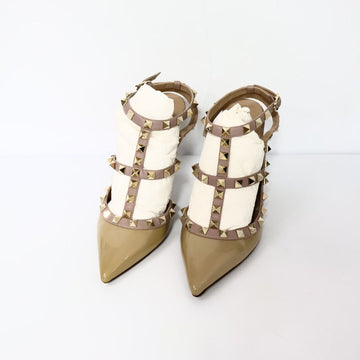 Valentino Patent Rockstud Cage Pumps Sandals 36/230 160280227 [P]