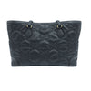 Gucci Matelassé Embossed Leather Medium Shopper Tote Bag Black 631685 160280482 [P]