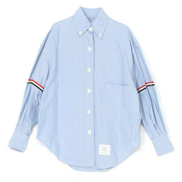 THOM BROWNE Oversized Oxford Hemd mit Armbinde 26FW 156890843 [P]