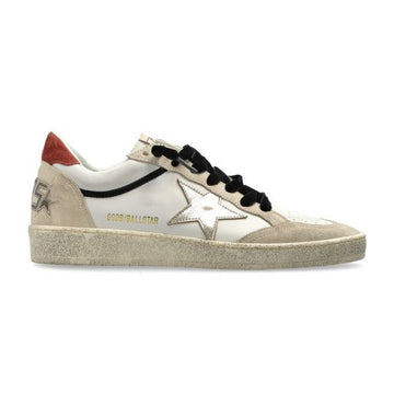 GOLDEN GOOSE 26 ボルスタ スニーカー レザー シルバー スター 156890561 [P]