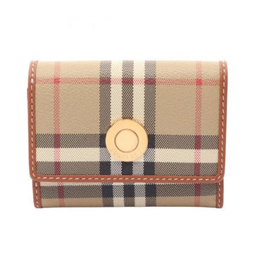 BURBERRY 26 スモールチェックフォールディングウォレット (8109800) 156891077 [P]