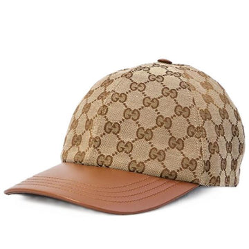 GUCCI 26 GG Canvas Baseball Cap 156891000 [P]
