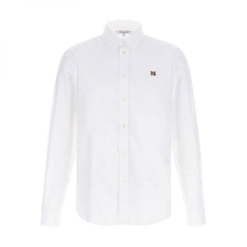MAISON KITSUNE Casual Shirt mit Fox-Logo (MM00408WC5012-P100) 158360201 [P]