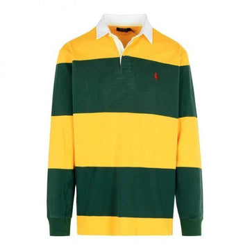 POLO RALPH LAUREN クラシックフィットストライプラグビーTシャツ 158360409 [P]