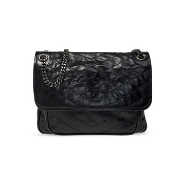 SAINT LAURENT ミディアムショルダー&クロスバッグ ブラック 633158 0EN04 1000 160288718 [P]