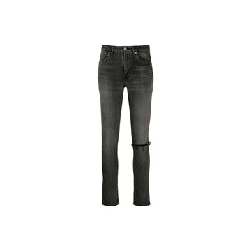 Saint Laurent Mid Rise Skinny Jeans Black 602798 YW500 1280 160288720 [P]