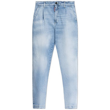 Dsquared2 Light Clean Wash One Pleats Denim Pants 156891194 [P]