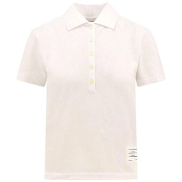 THOM BROWNE 26 ピケ リラックスド ストライプ ポロ 156891284 [P]