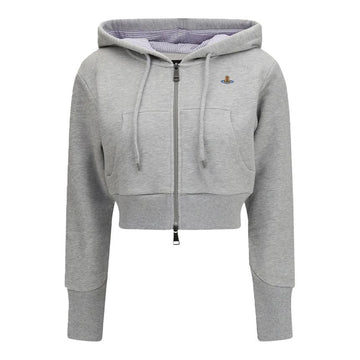 VIVIENNE WESTWOOD 26SS ORB Logo Leo Hoodie Grau 1I01001C J00AS O102 160288779 [P]
