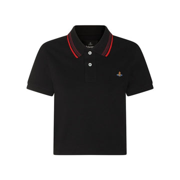 Vivienne Westwood Mini Classic Polo Shirt Black 160288781 [P]