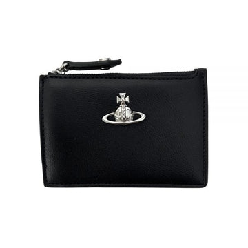 Vivienne Westwood Smooth Leather Card Case Black 160288790 [P]
