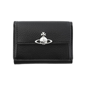 VIVIENNE WESTWOOD 26SS ORB Logo kleine Klappenbörse Schwarz 5115002TW S000D N403 160288788 [P]