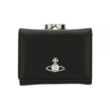 VIVIENNE WESTWOOD ORB Logo Rahmen Kleine Geldbörse Schwarz 5115002MW S0026 N401 160288818 [P]