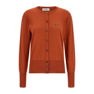 Vivienne Westwood Embroidered Logo Cardigan 160288825 [P]