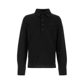 Vivienne Westwood 26SS Archive Rugby Long Sleeve T-Shirt Black 2H01000W J00AU N401 160288836 [P]
