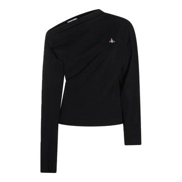 VIVIENNE WESTWOOD Drapiertes T-Shirt Schwarz 160288839 [P]