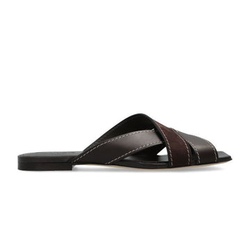 TODS レザー クロスストラップ サンダル 156891198 [P]