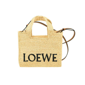 LOEWE Raffia Small Tote & Crossbody bag Natural A685B59X03 2123 160288916 [P]