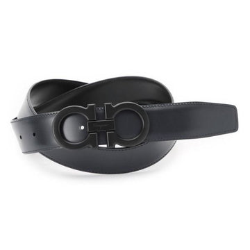 Salvatore Ferragamo Reversible Gancini Belt 156895690 [P]