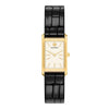 TORY BURCH [Offizielles Importprodukt] TBW1151 (The Eleanor) Slim Square Damenuhr aus Leder 155592622 [P]