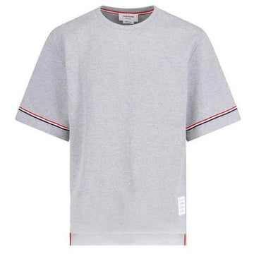 THOM BROWNE コットン ラグビー ショートスリーブ Tシャツ 156896033 [P]