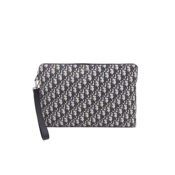 DIOR Oblique Jacquard A4 Reißverschluss Schultergurt Tasche und Clutch 10783996 160293522 [P]