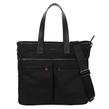 KITON Nylon Leder Zwei-Wege Crossbody-Tasche 153793383 [P]