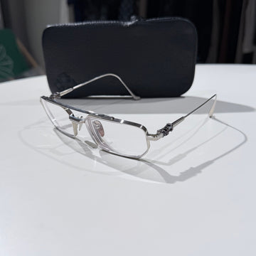 Chrome Hearts GUSHER Eyewear in Silver Frame 160298739 [P]