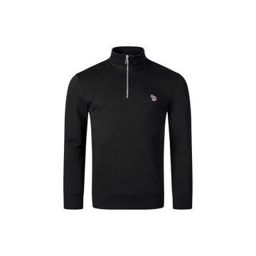 Paul Smith Zebra Regular Fit Half Zip Sweatshirt Black 160298925 [P]
