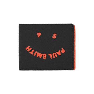 Paul Smith Happy Face Logo Bi-Fold Wallet Black M2A 5321 GFACE 79 160298939 [P]
